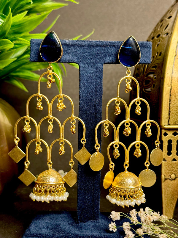 Gem Stone Jhumka
