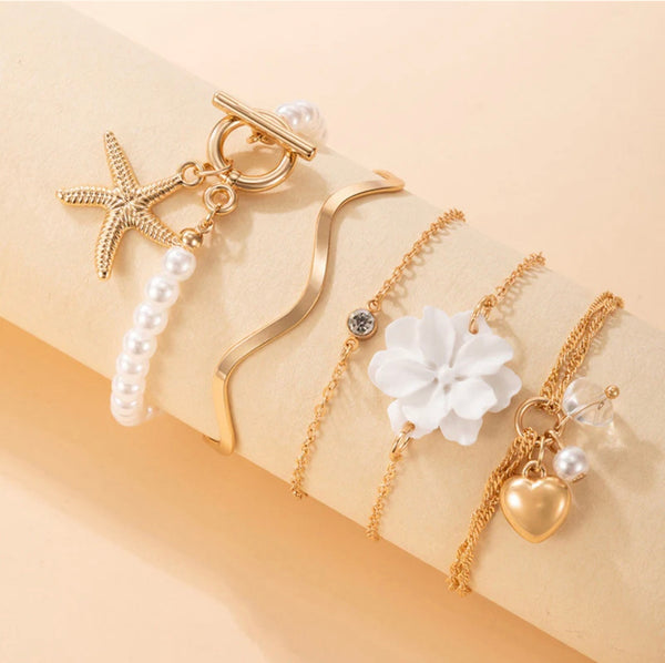 Beach Baby Bracelet Set