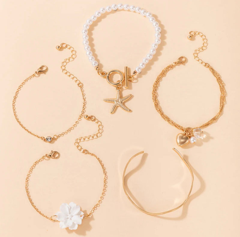 Beach Baby Bracelet Set