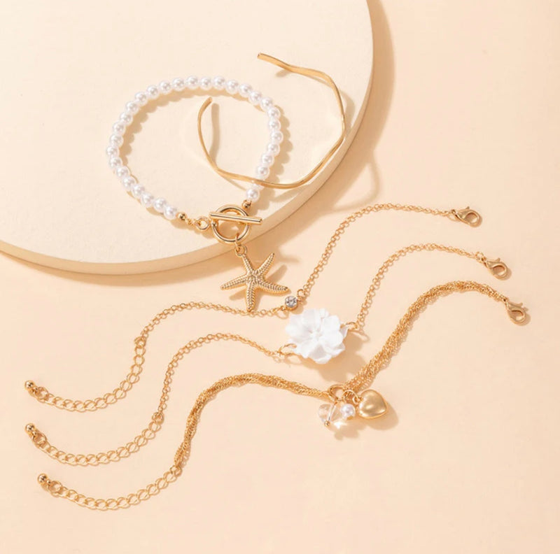 Beach Baby Bracelet Set