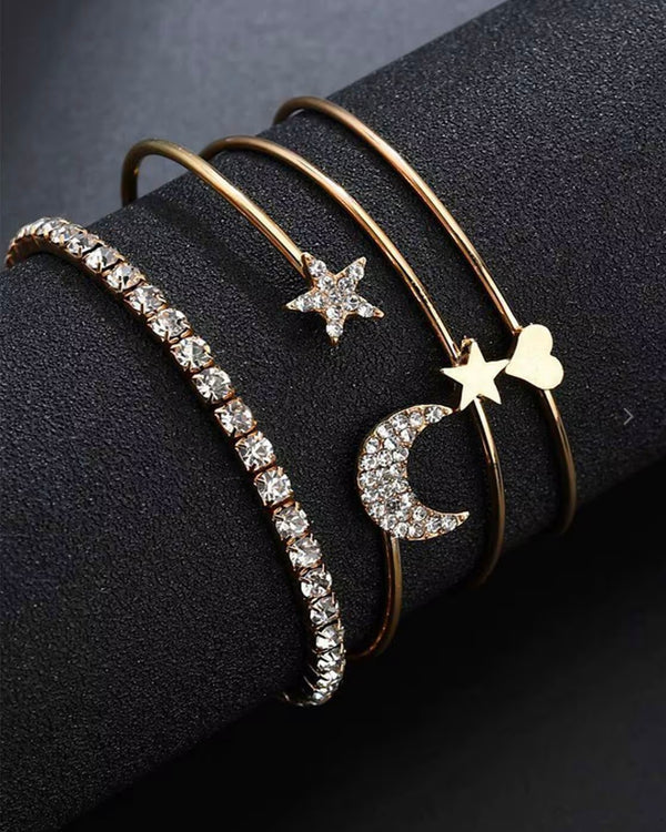 Starry Moon Bracelet