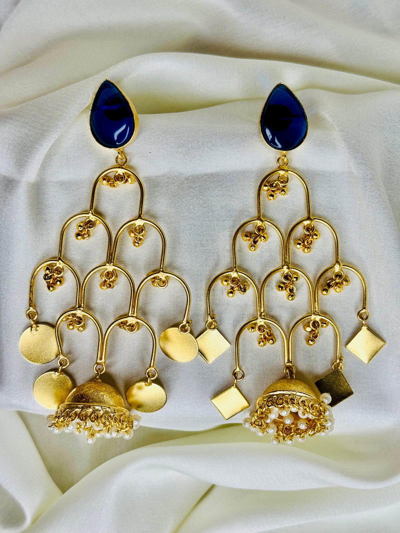 Gem Stone Jhumka